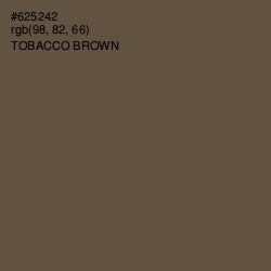 #625242 - Tobacco Brown Color Image